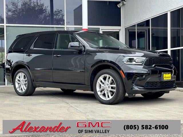 2025 Dodge Durango GT in Black — front three-quarter view