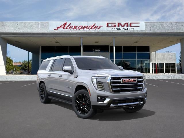 2026 GMC Yukon XL Elevation in Sterling Metallic — front three-quarter view