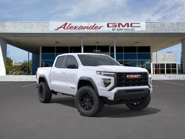 2026 GMC Canyon Elevation in Summit White — front three-quarter view