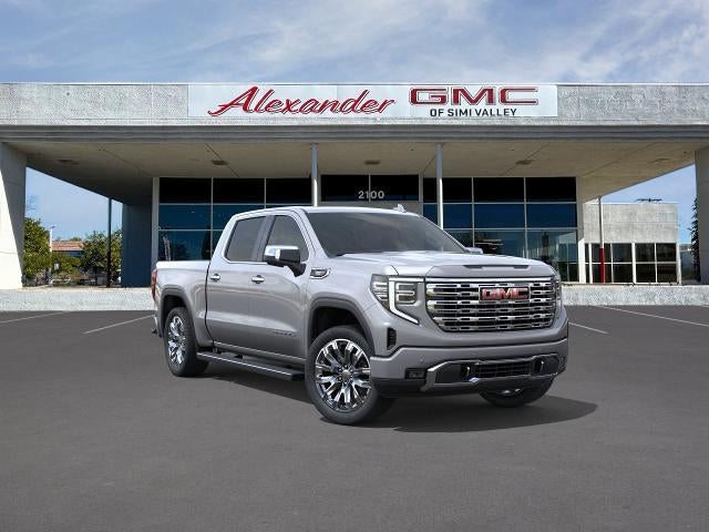 2026 GMC Sierra 1500 Denali in Sterling Metallic — front three-quarter view