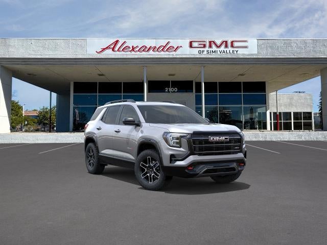 2026 GMC Terrain AT4 in Sterling Metallic — front three-quarter view