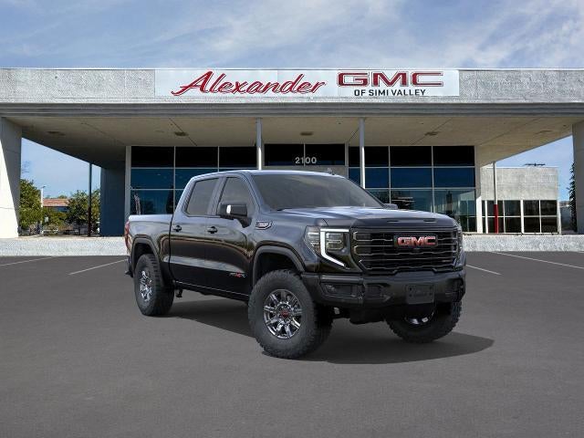 2026 GMC Sierra 1500 AT4X in Onyx Black — front three-quarter view